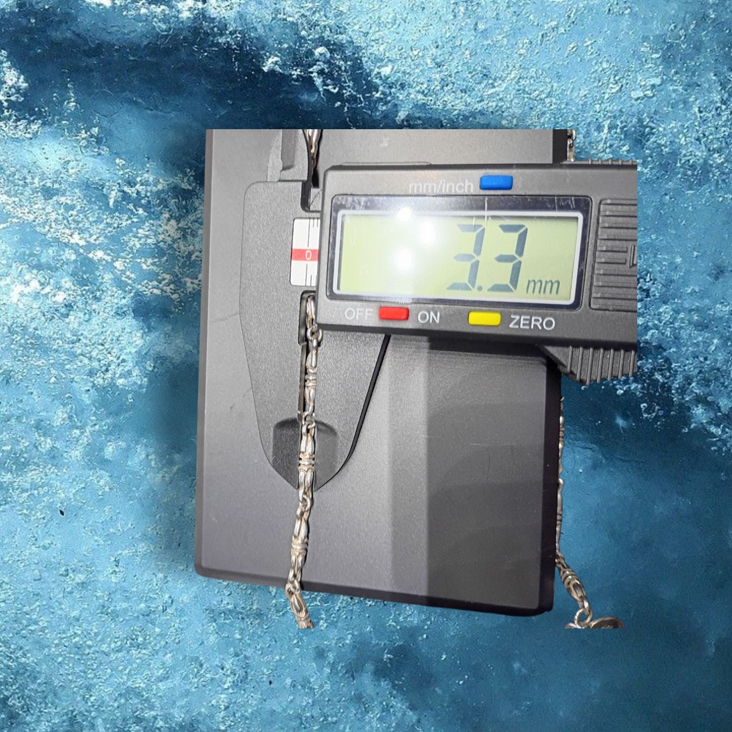 Vintage Sterling Silver Byzantine chain