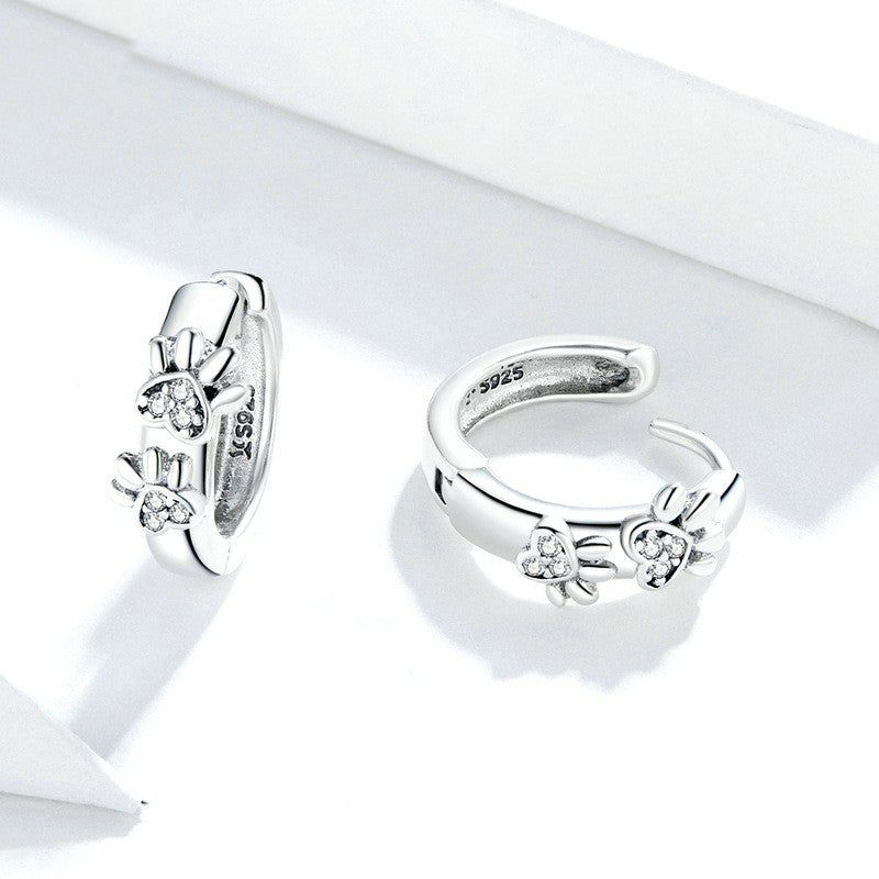 Cute Paw Print Earrings