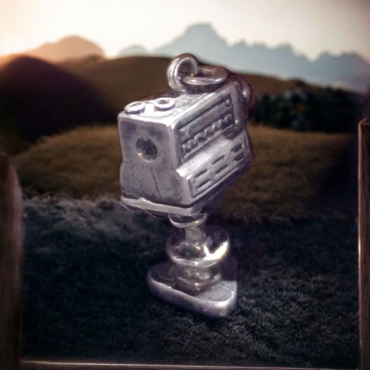 3D movable camera charm
