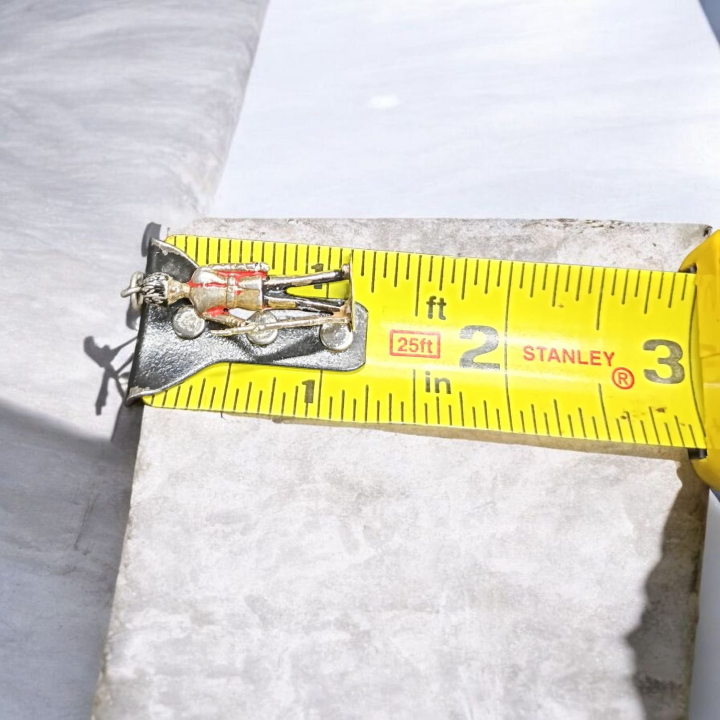 Vintage 3d Queen's Guard Charm