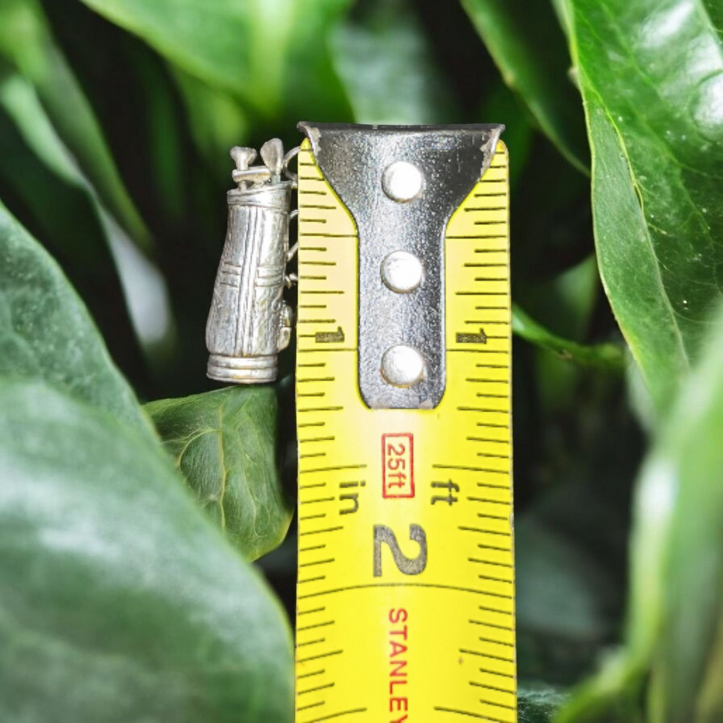 Danecraft Sterling 3D Golf Bag charm pendant