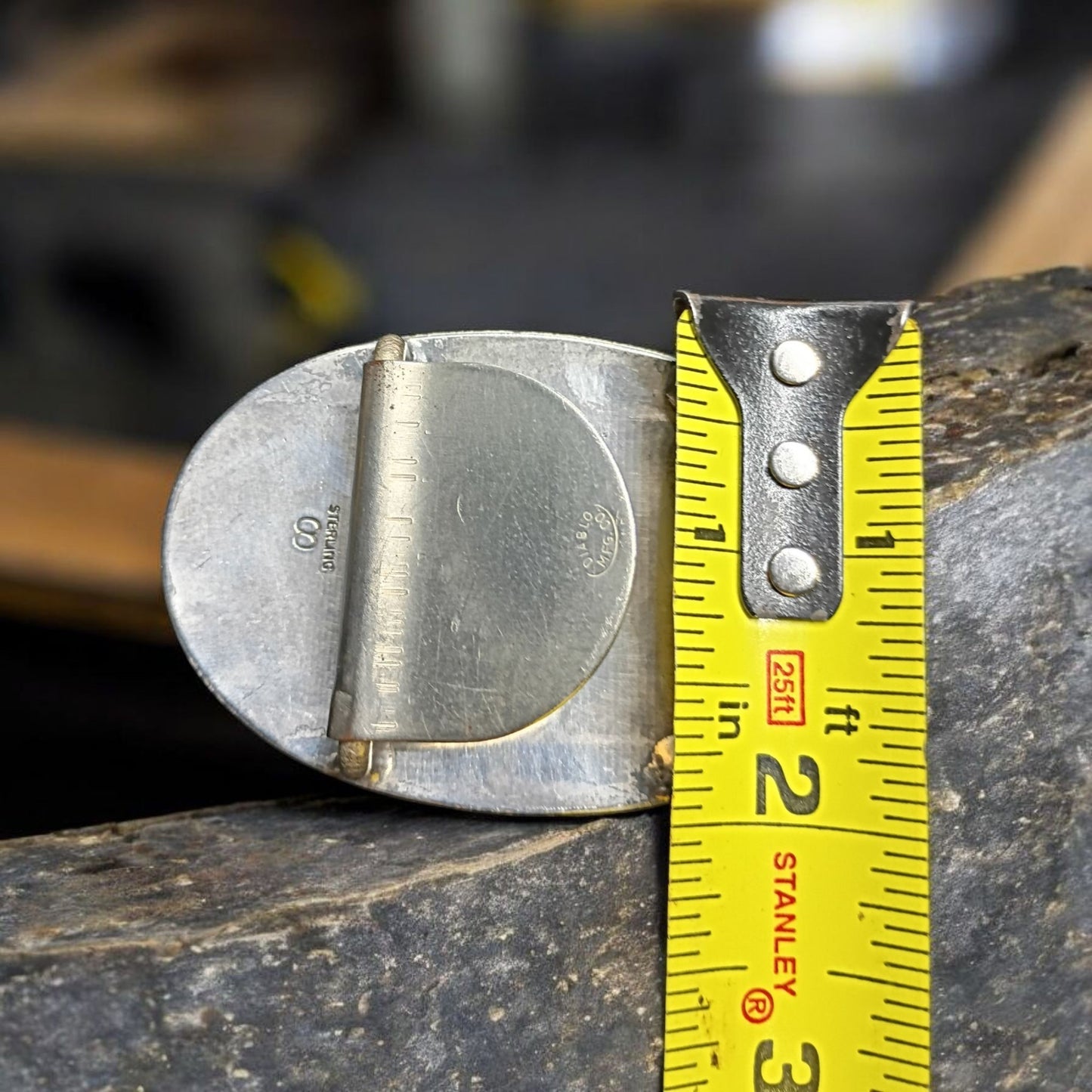 1980 Vintage Diablo Cowboy Western belt buckle