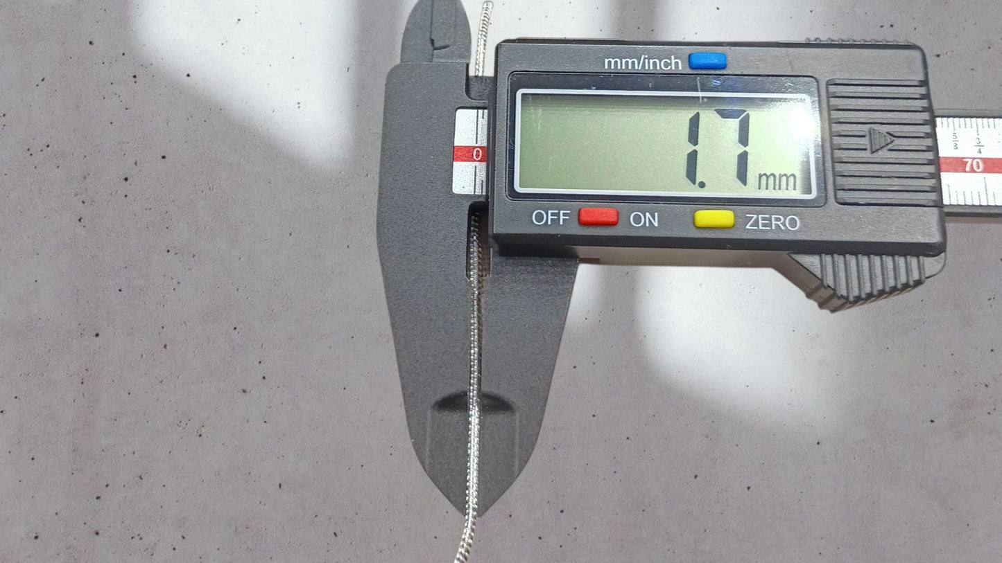 18" 925 Silver Snake Chain