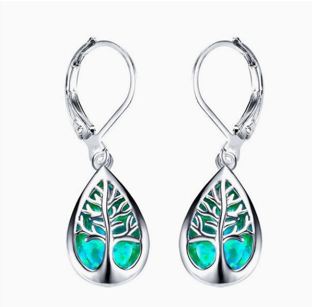 Tree of Life Dangle Earrings