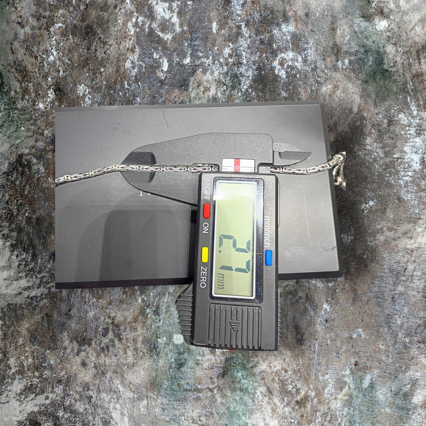 Vintage Byzantine Sterling Silver chain