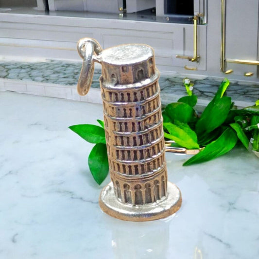 Vintage 3D Leaning Tower of Pisa, Italy Charm