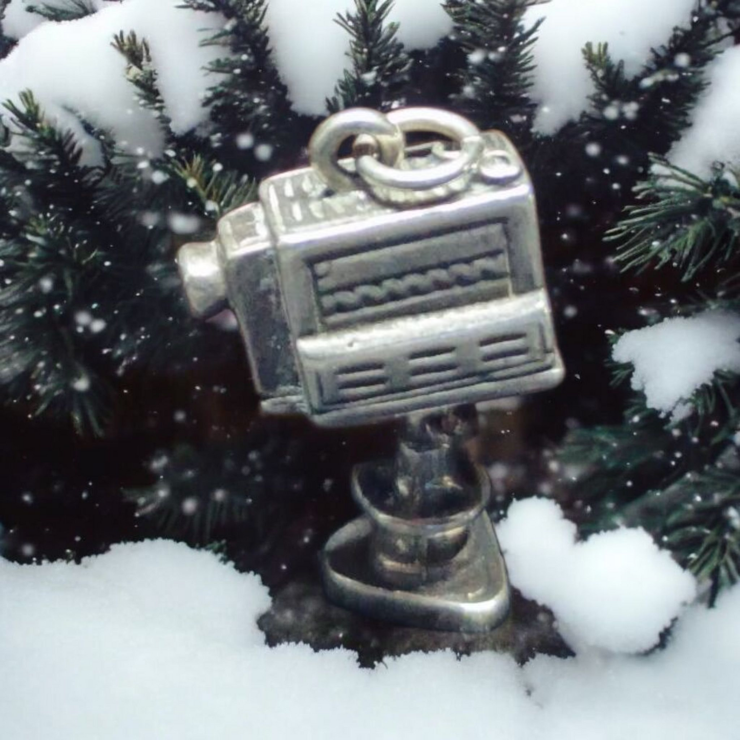 3D movable camera charm