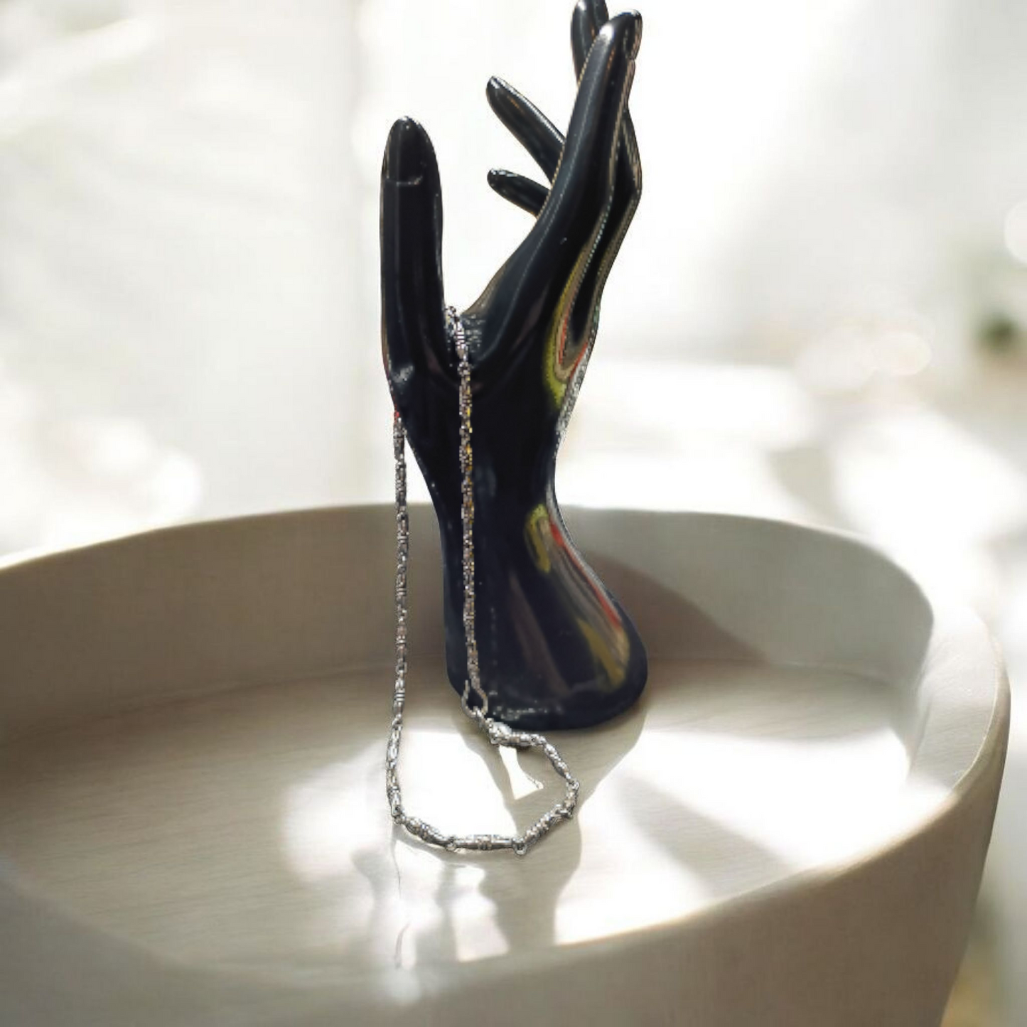 Vintage Sterling Silver Byzantine chain