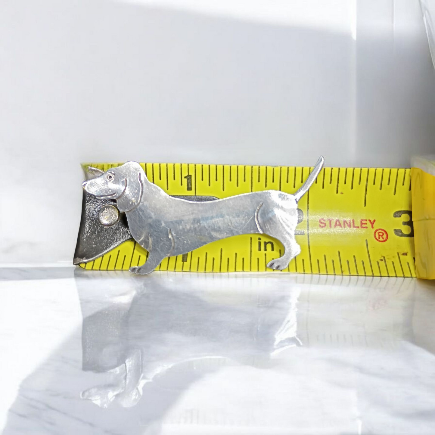 Vintage Dachshund Dog Brooch