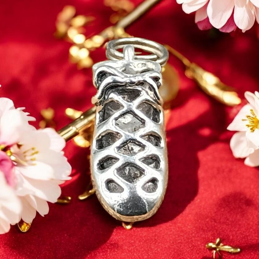 3D Ballet Shoe Charm