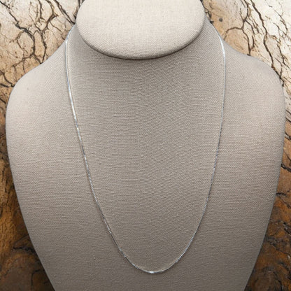 20" 925 Silver Box Chain