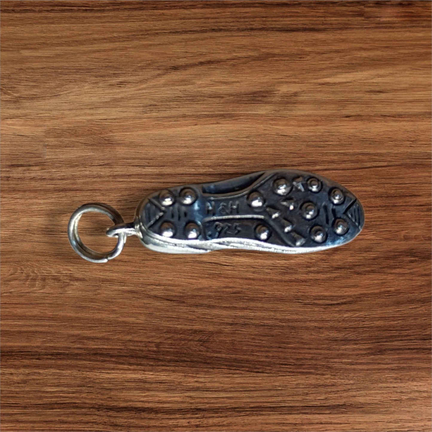 Vintage Silver 3d Golf Shoe Charm