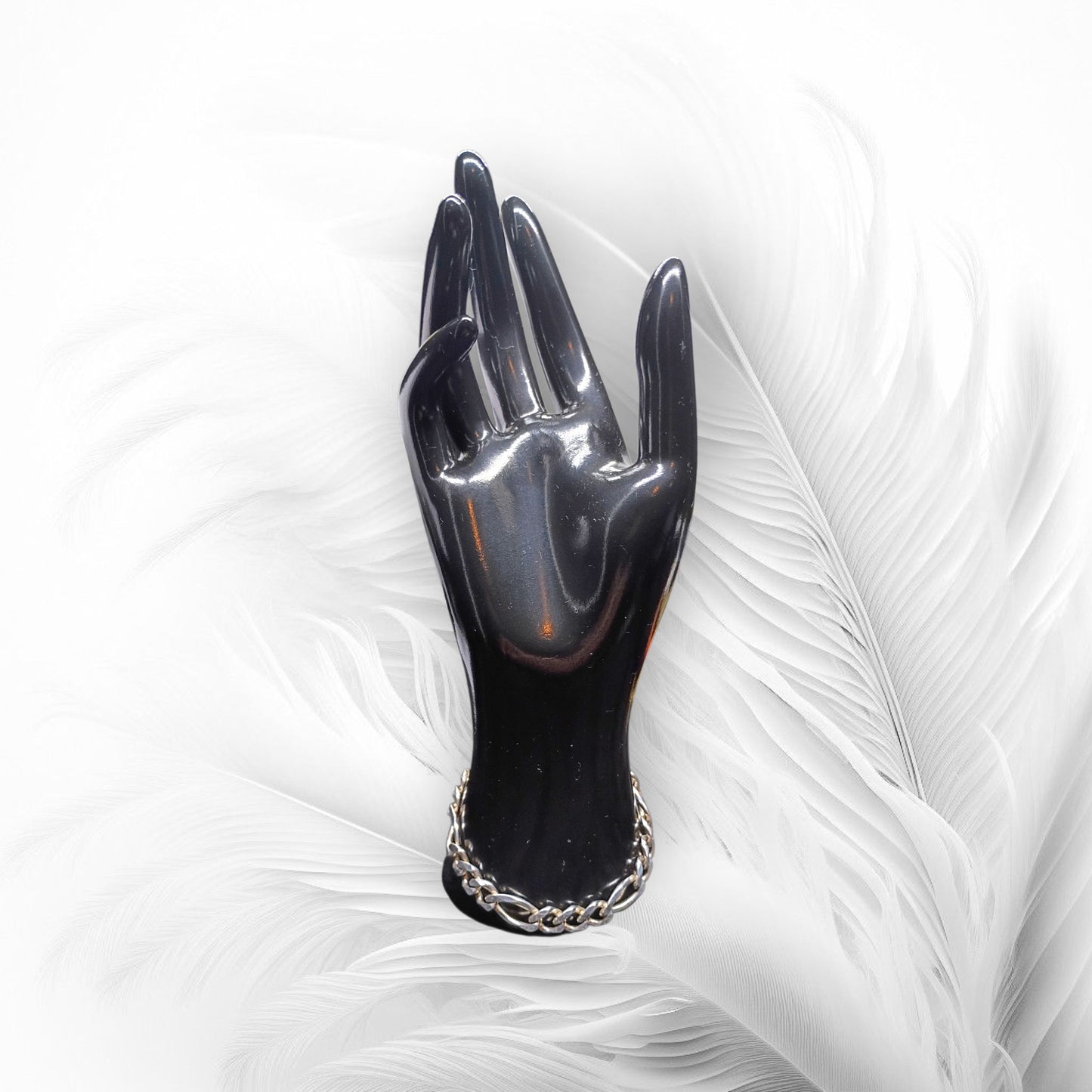 Vintage Figaro link Bracelet