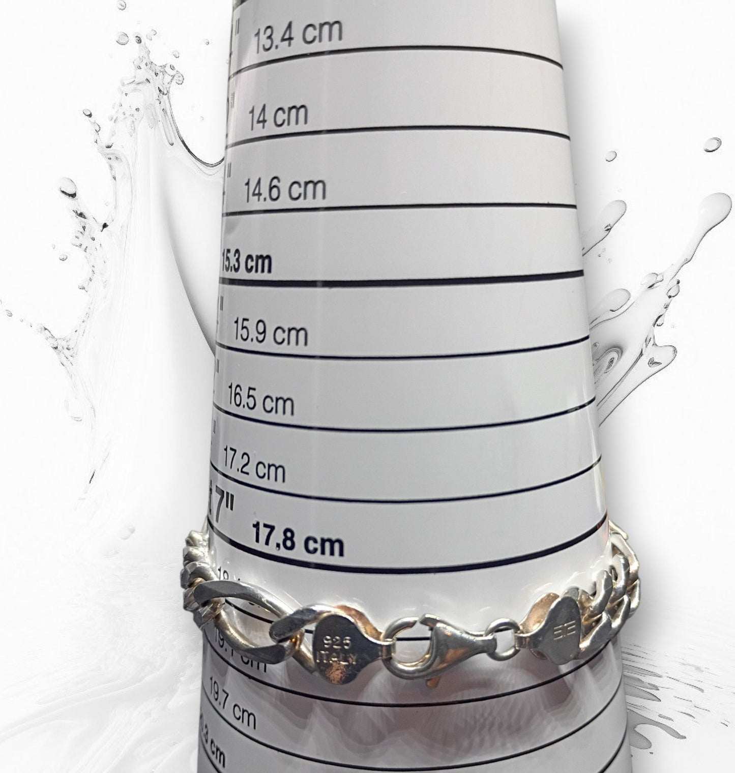 Vintage Figaro link Bracelet