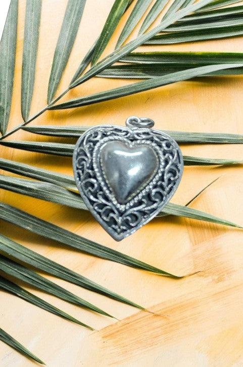 Vintage heart pendant