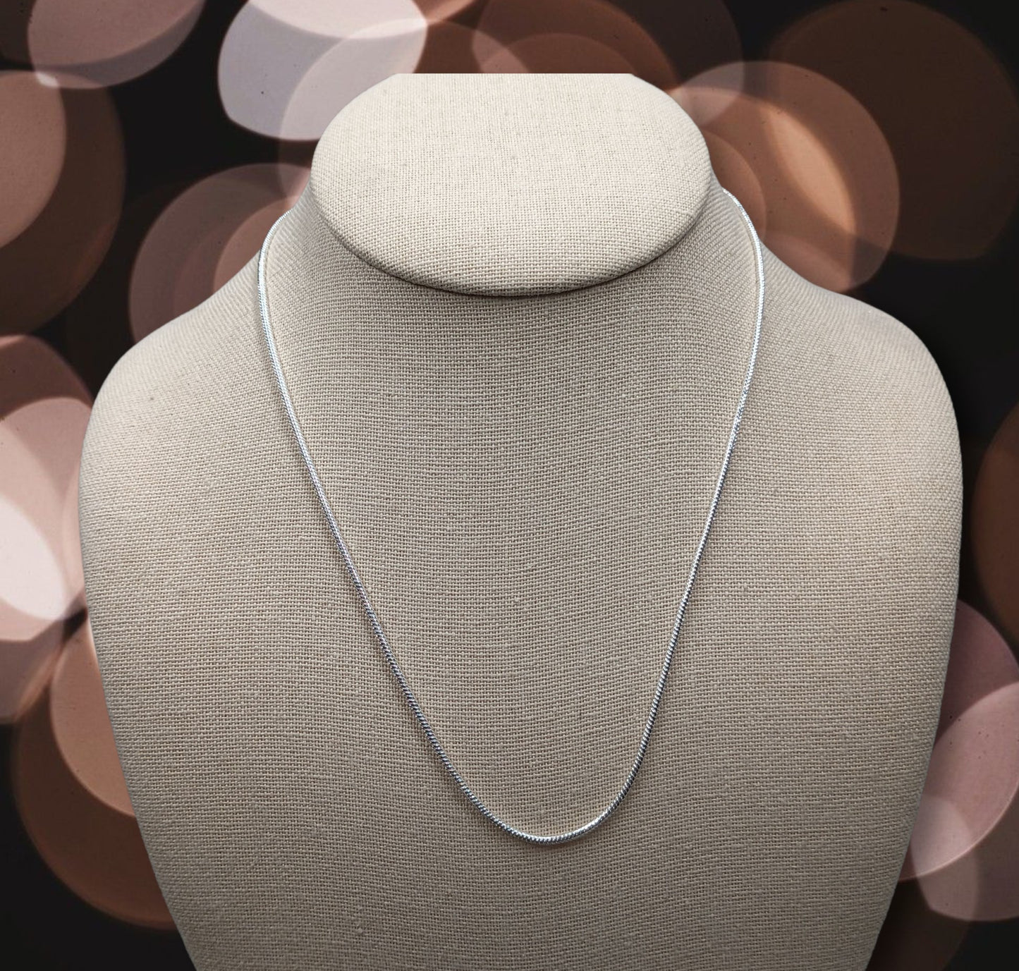 18" 925 Silver Snake Chain