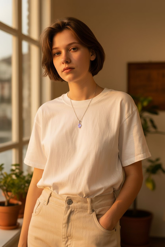 Purple Amethyst Pendant